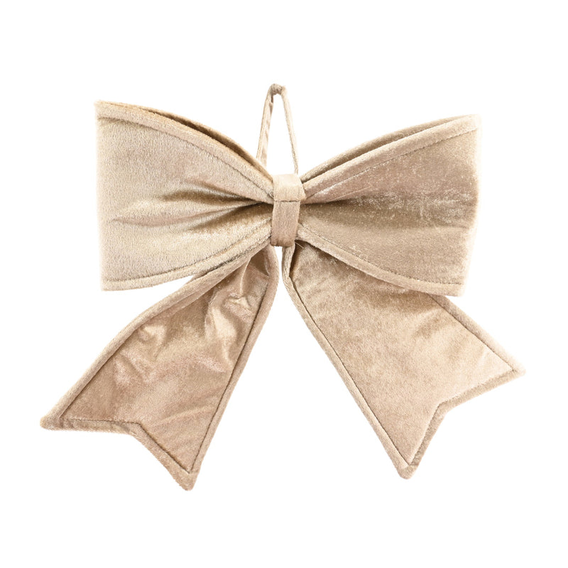 Hanging Velvet Bow Assorted 3