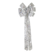 Blingy Tree Topper Bow Assorted 2
