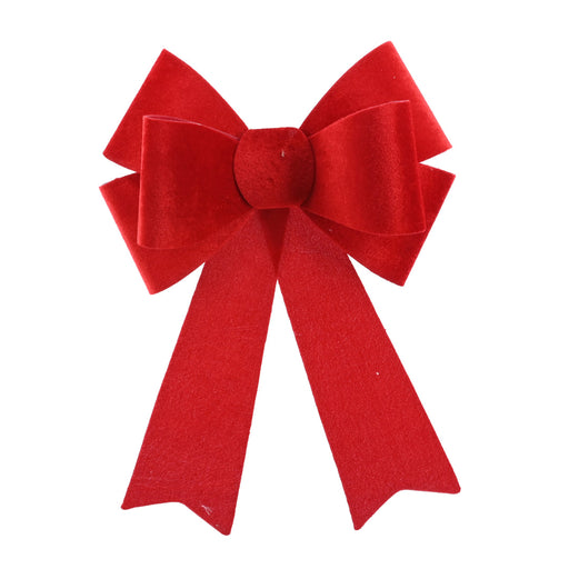 Elegant Triple Bow Red