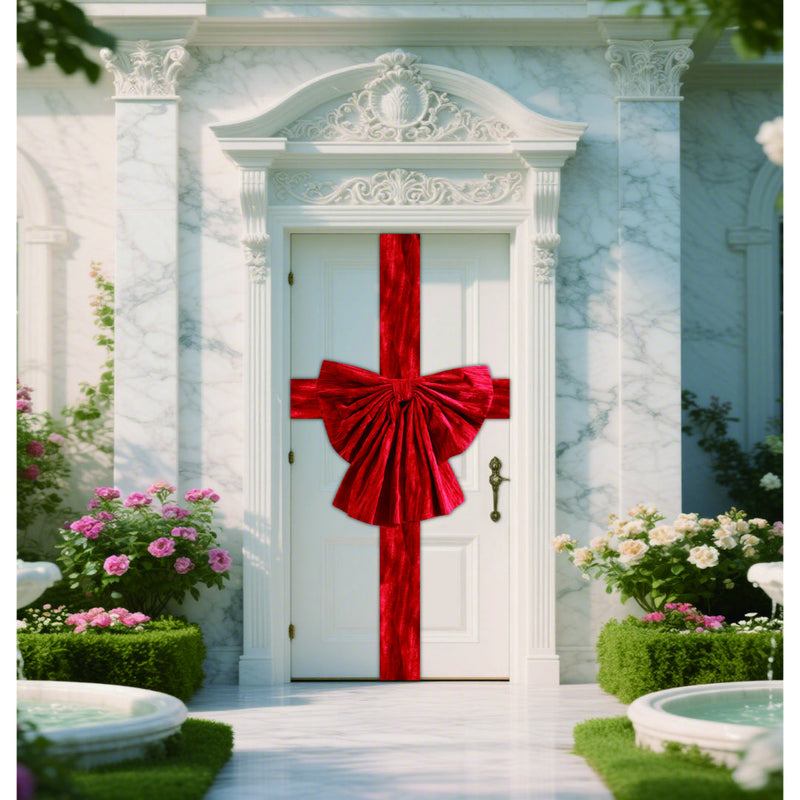 Christmas Door Bow & Sash Set Assorted 2