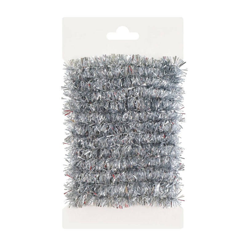 Mini Tinsel 2.7m Assorted 2