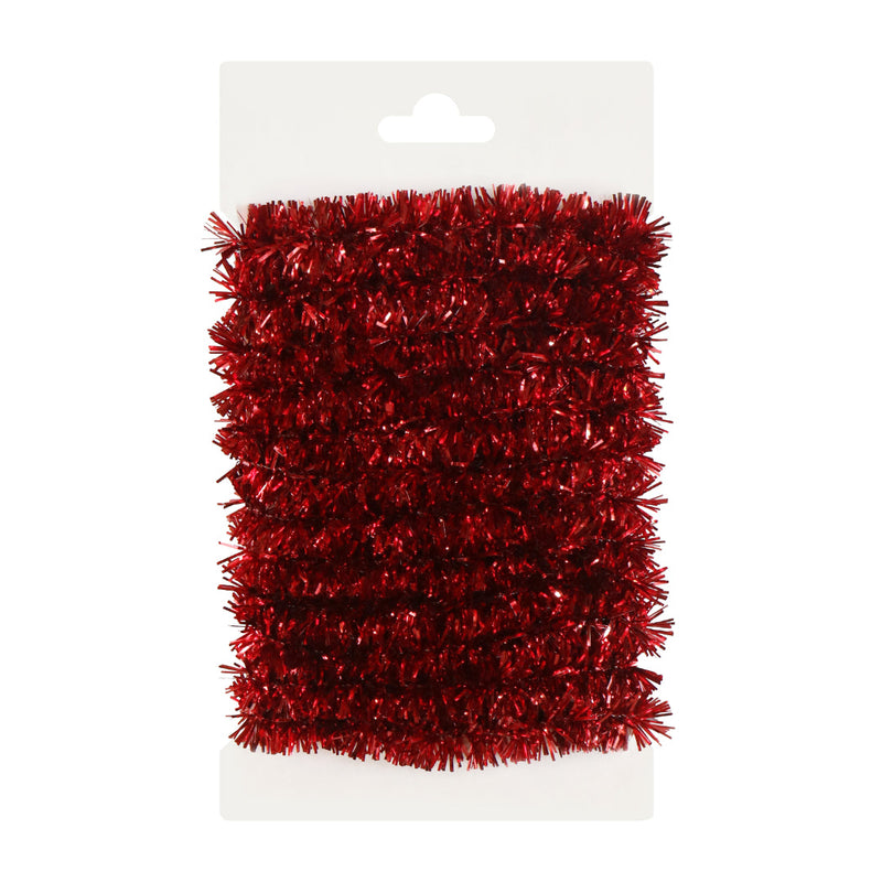 Mini Tinsel 2.7m Assorted 4