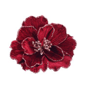Peony Glitter Edge Clip Assorted 2