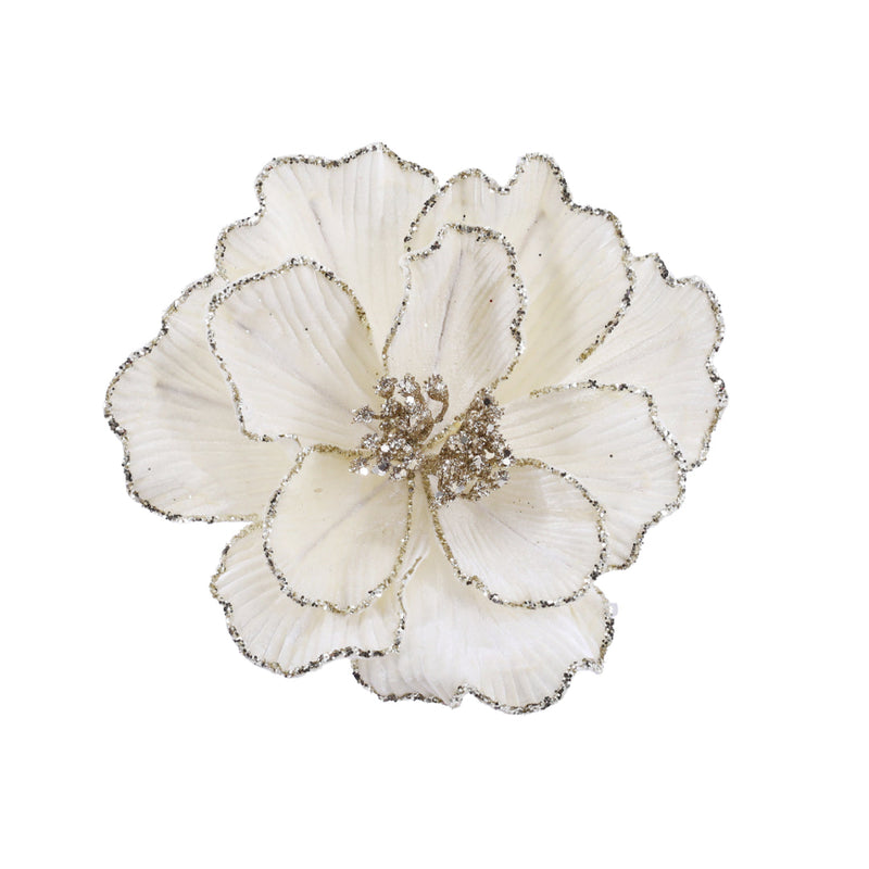 Peony Glitter Edge Clip Assorted 3