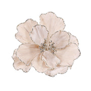 Peony Glitter Edge Clip Assorted 4