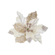 Luxury Poinsettia Beaded Clip Assorted 2