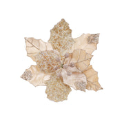 Luxury Poinsettia Beaded Clip Assorted 3