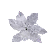 Luxury Poinsettia Beaded Clip Assorted 5