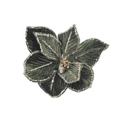 Velvet Poinsettia Stem Assorted 4