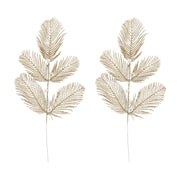 Glitter Leaf Pearl Pick 2pk 40cm Assorted 5 – thumbnail