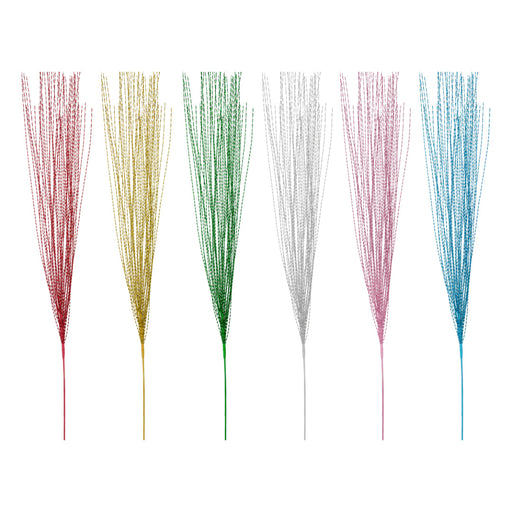 Metallic Draping Spray 134cm Assorted