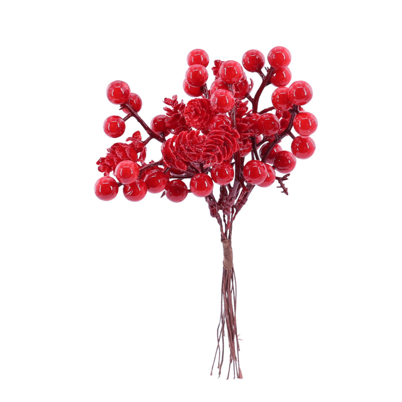 Berry Bunch 6pk Red 18cm Assorted 4