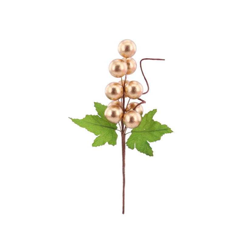 Berry Cluster Pick 21cm Assorted 3