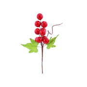 Berry Cluster Pick 21cm Assorted 4