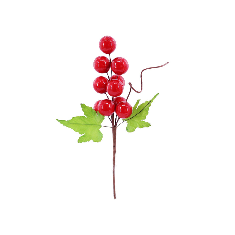 Berry Cluster Pick 21cm Assorted 4