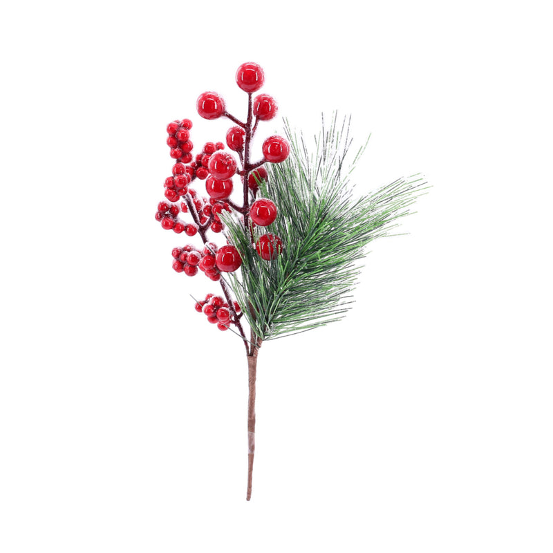 Pine Berry Pick 24cm Assorted 2