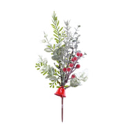 Foliage Berry Pick With Bell 34cm Assorted 2 – thumbnail