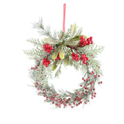 Mini Icy Berry Wreath 20cm Assorted 2