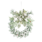 Mini Icy Berry Wreath 20cm Assorted 3