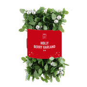 Holly Berry Garland 3m Assorted 2