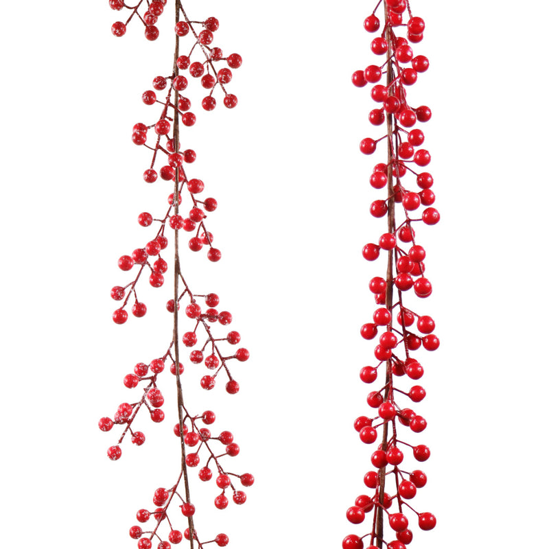 Garland Red Berries 150cm Assorted 