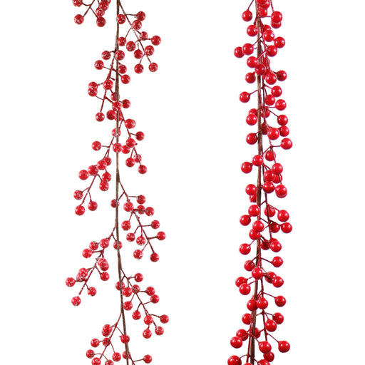 Garland Red Berries 150cm Assorted 