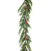 Leafy Berry Garland 180cm Assorted 2