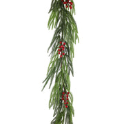 Leafy Berry Garland 180cm Assorted 3