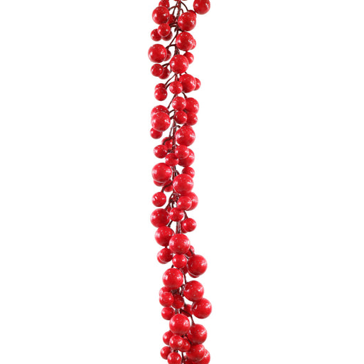Glossy Mega Berry Garland 175cm