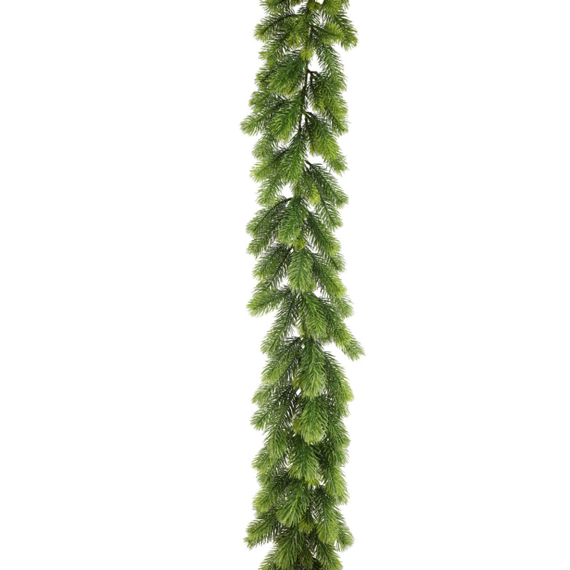 Green Pine Garland 190cm Assorted 2