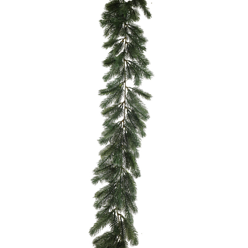 Green Pine Garland 190cm Assorted 3