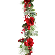 Magnolia Berry Garland 155cm