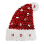 Tinsel Hat Plaque Assorted 2