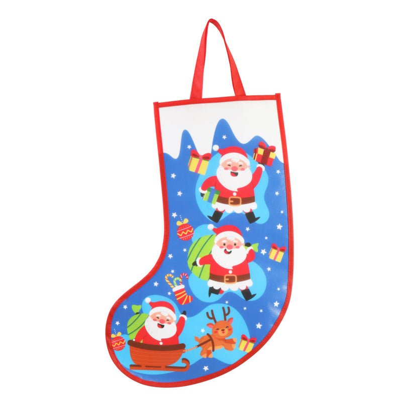 Stocking Pe Colourful Print 61cm Assorted 2