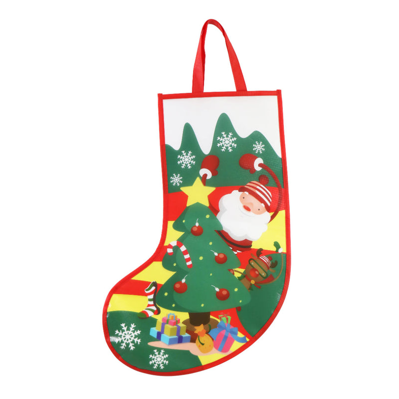 Stocking Pe Colourful Print 61cm Assorted 3