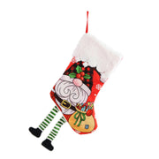 Stocking Candy Legs Gnome 51cm Assorted 5