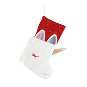Unicorn Stocking 44cm Assorted 4 – thumbnail