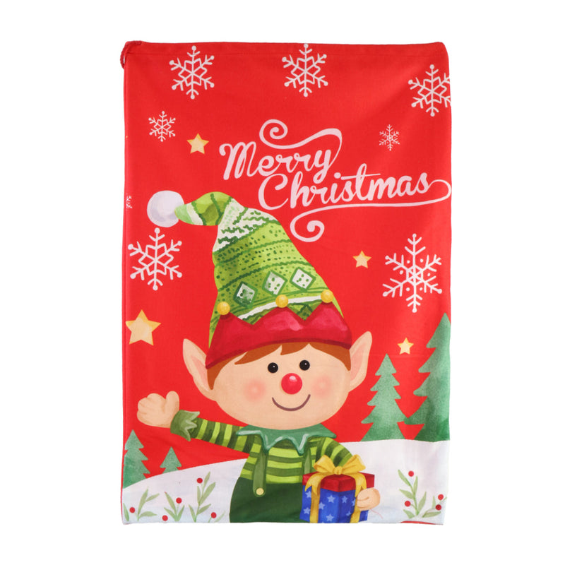 Velveteen Vibrant Character Sack 49x70cm Assorted 3