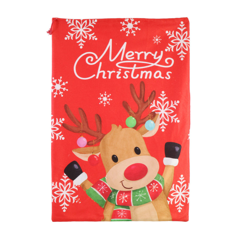Velveteen Vibrant Character Sack 49x70cm Assorted 4