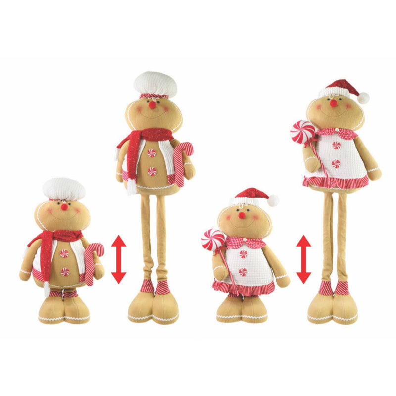 Giant Gingerbread Extendable 155cm Assorted