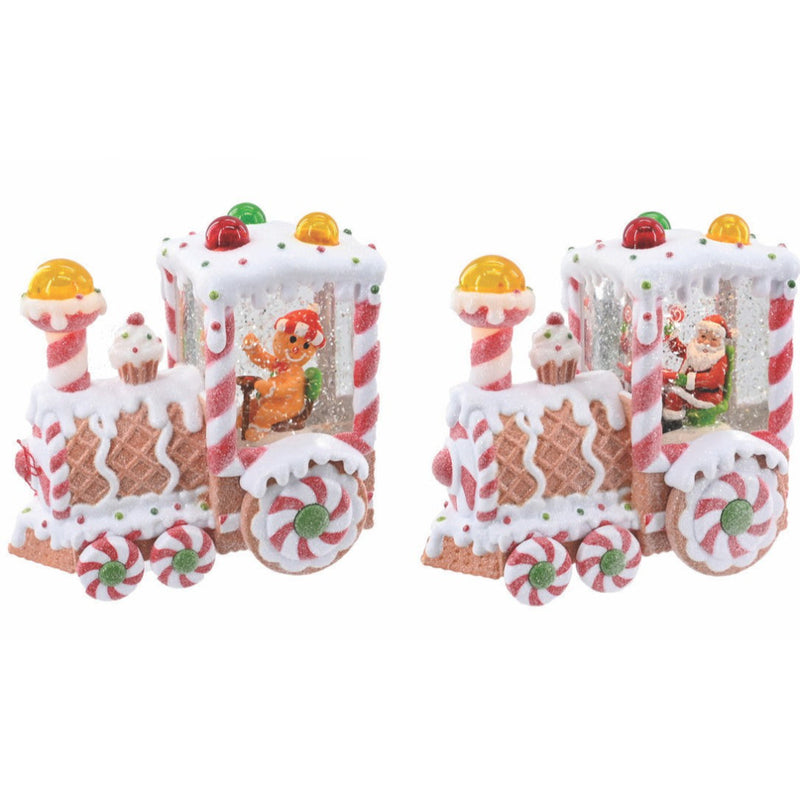 Glitter Swirl Ginger Gumdrop Train USB Assorted 