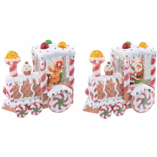 Glitter Swirl Ginger Gumdrop Train USB Assorted 