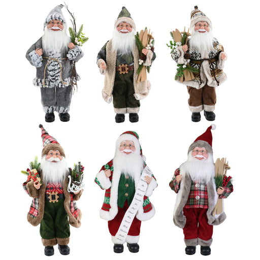 Santa Vintage Figure 45cm Assorted
