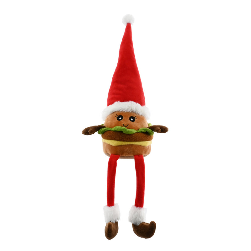 Christmas Burger Shelf Sit with Legs 57cm Assorted 3