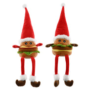 Christmas Burger Shelf Sit w/Legs 57cm Assorted 