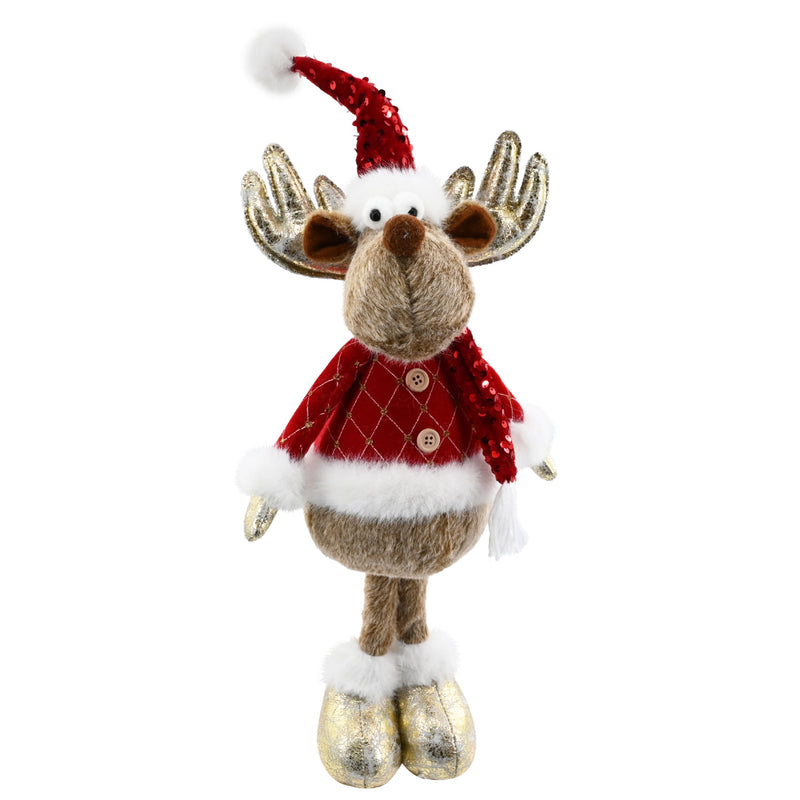 Fancy Festive Reindeer Standing 58cm Assorted 2