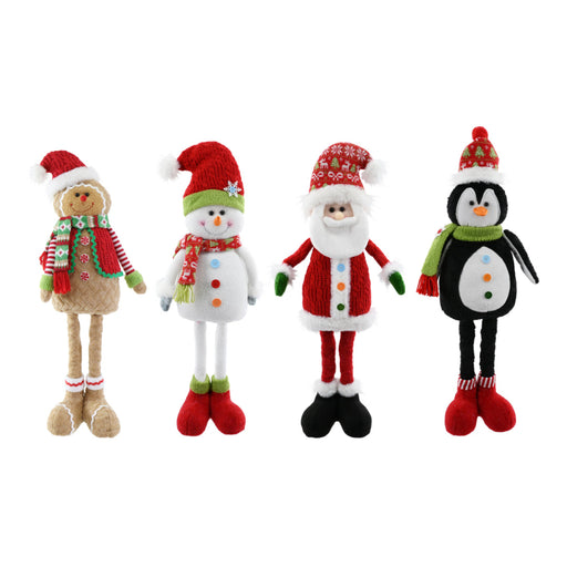 Christmas Button Figurine Standing 59cm Assorted