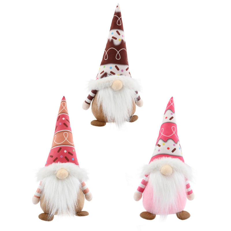 Ice-Cream Gnome 27cm Assorted