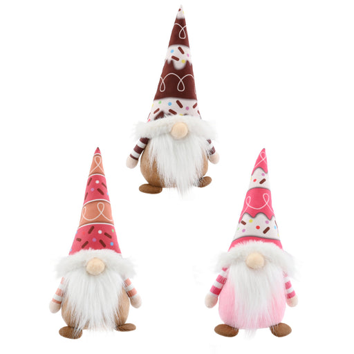 Ice-Cream Gnome 27cm Assorted