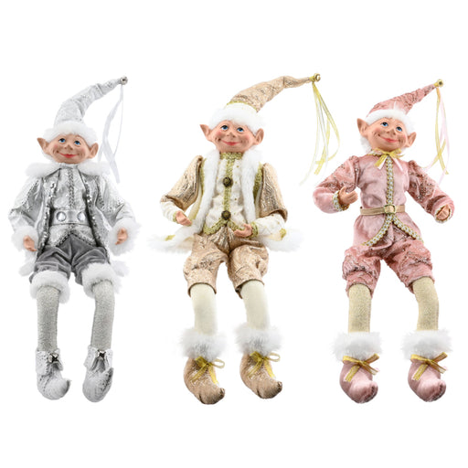Royal Elf Doll Pink-Champagne-Silver 43cm Assorted